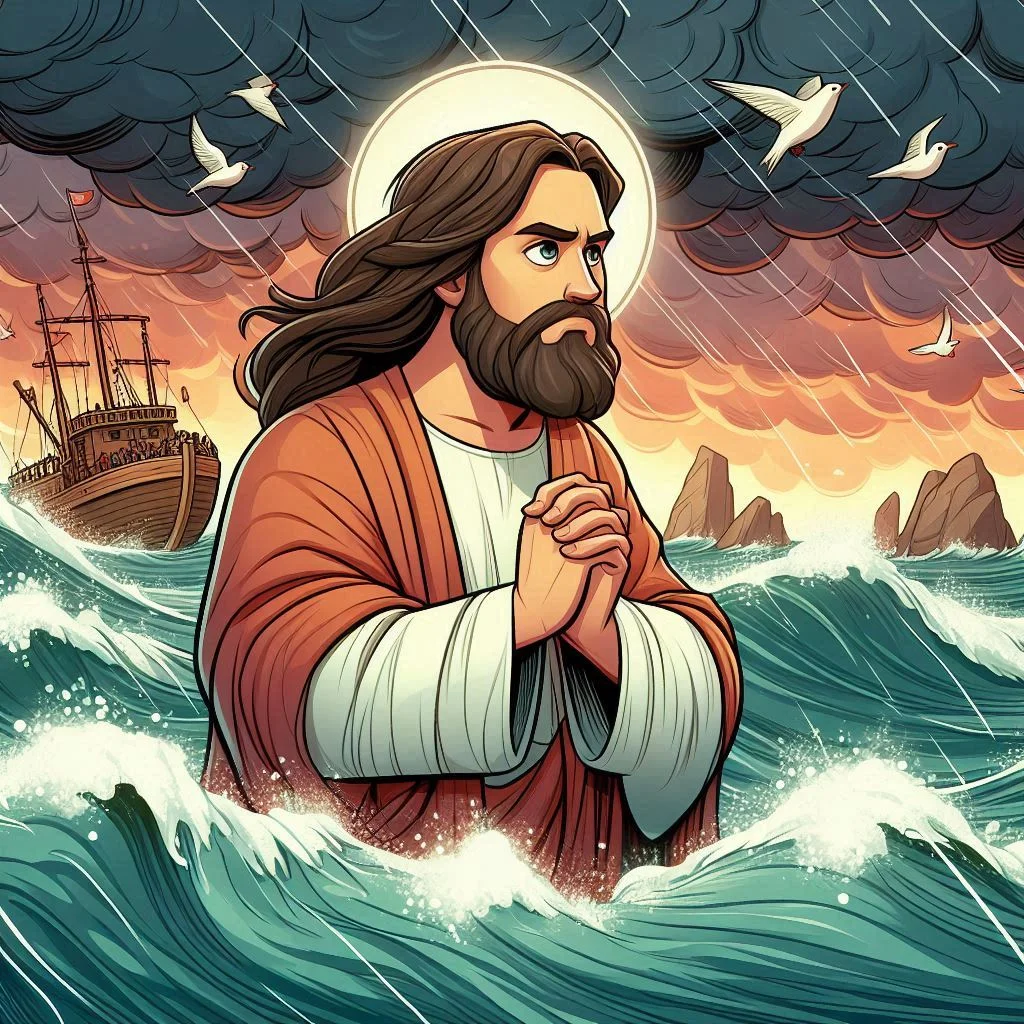 Jesus Acalma a Tempestade